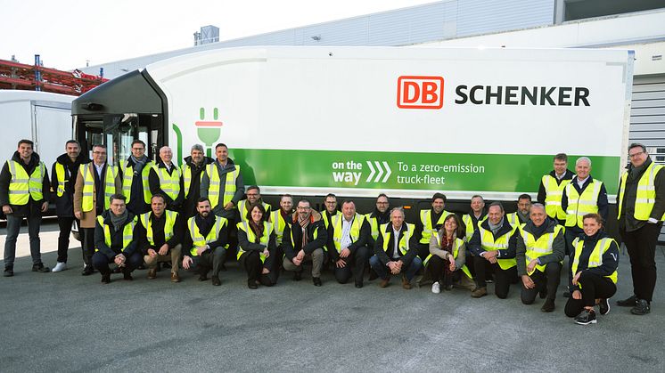 DB Schenker visits Volta Trucks facility in Steyr © Volta Trucks