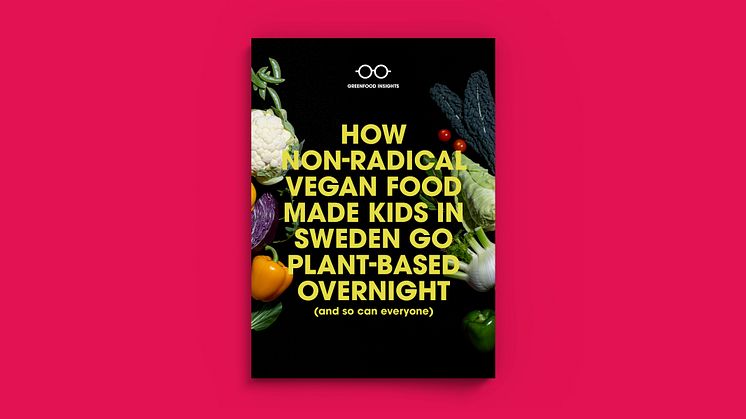 New trend report: A vegetarian nudge that made kids choose plant-based food