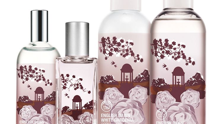 The Body Shop lanserar Special Edition English Dawn White Gardenia