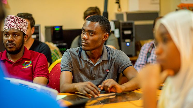 Flying Labs drone training at the University of Zanzibar