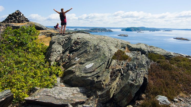 Ferierende nordmenn tok igjen turen til Vest-Sverige i sommer. Foto: Fredrik Schenholm 