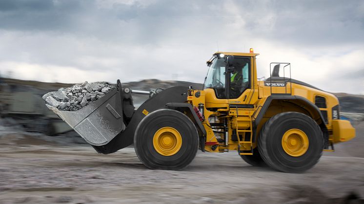 Volvo L250H-hjullastaren gör tunga jobb lätta