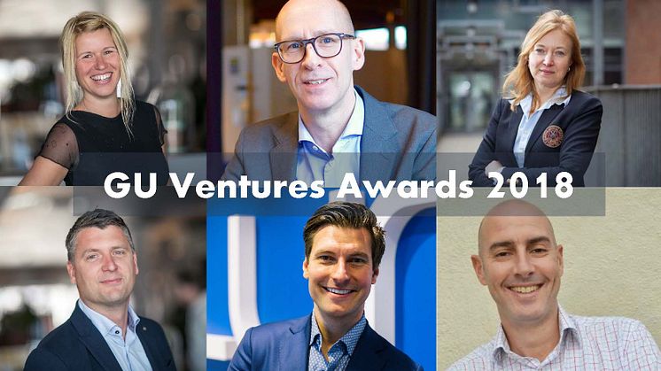 Hurra för alla pristagare i GU Ventures Awards!