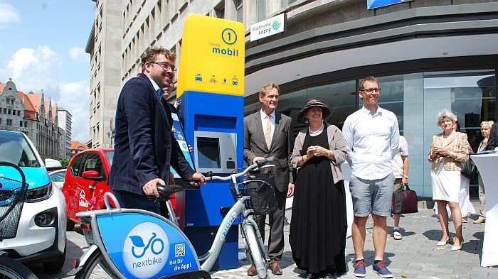 Einzigartiges Mobilitätskonzept verbindet Leipziger Stadtgebiete 