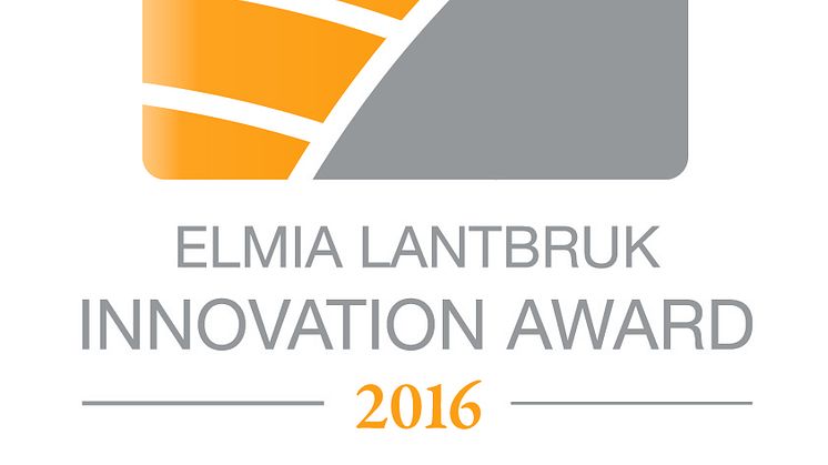 Elmia Lantbruk Innovation Award 2016