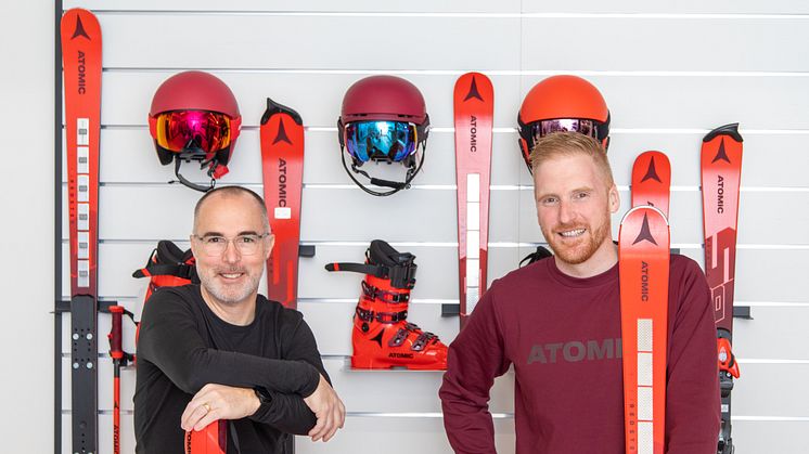 Market Manager Philippe Descombes (links) und Marketing-Manager Benjamin Aeby (rechts)