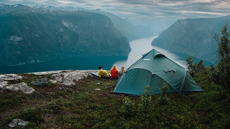 FANTASTISKE OMGIVELSER: Du velger selv utsikten. Foto: Hans Kristian Krogh-Hanssen