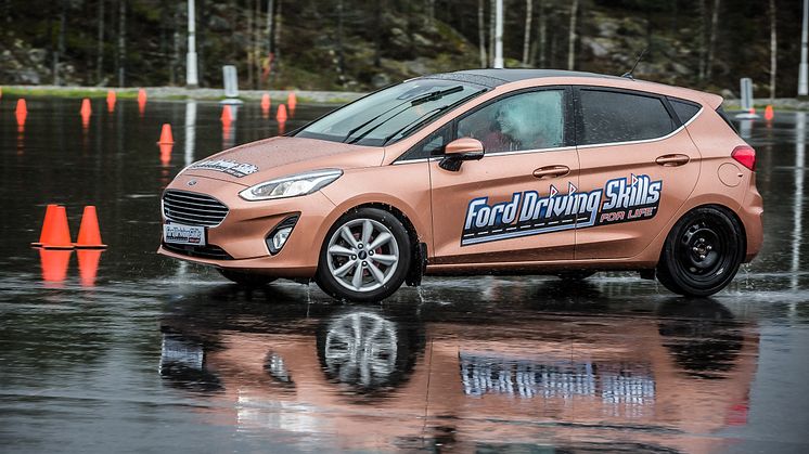 Ford Driving Skills for Life Rudskogen 2019 DSFL gratis kjørekurs