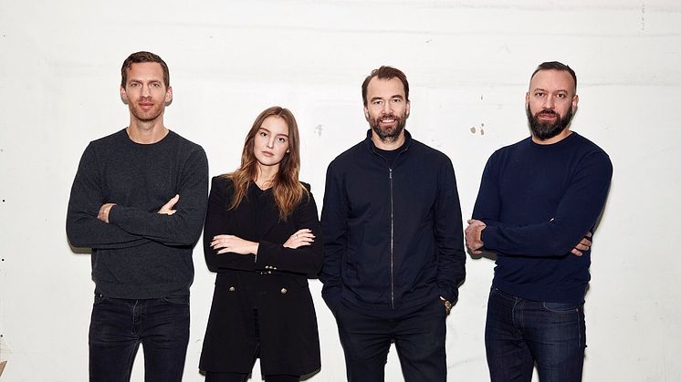 Gustav Gisseldahl, Cornelia Brantås, Martin Landén och Rami Nihlawi på APPRL