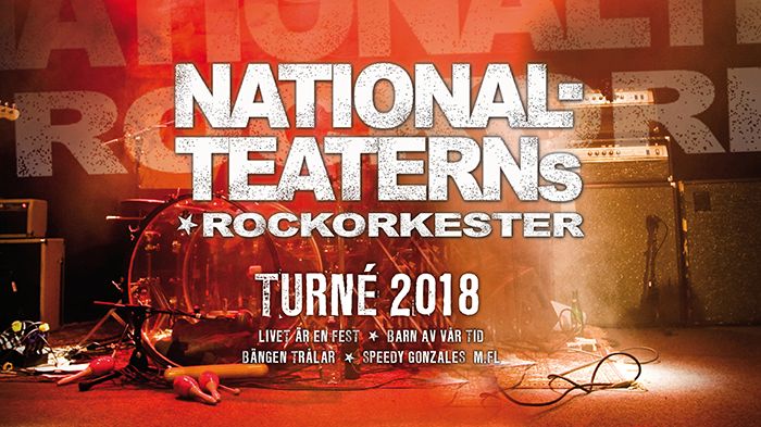 NATIONALTEATERNS ROCKORKESTER FIRAR 40 ÅR MED EN KONSERTHUSTURNÉ!