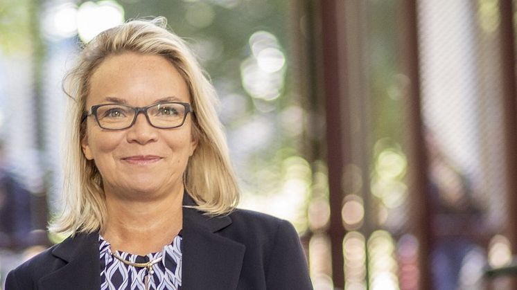 Charlotte Broberg (M), ordförande för Strukturfondspartnerskapet för Stockholmsregionen.