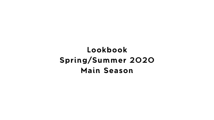 Bogner Lookbook Summer2020