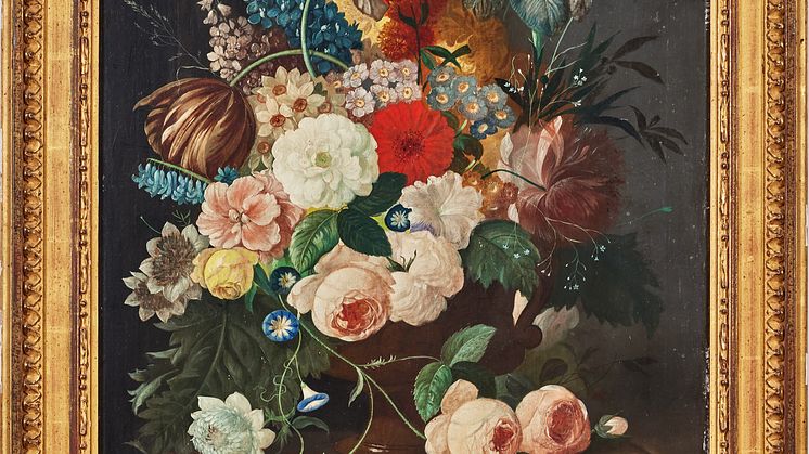 Blomsterstilleben av Jan van Huysum