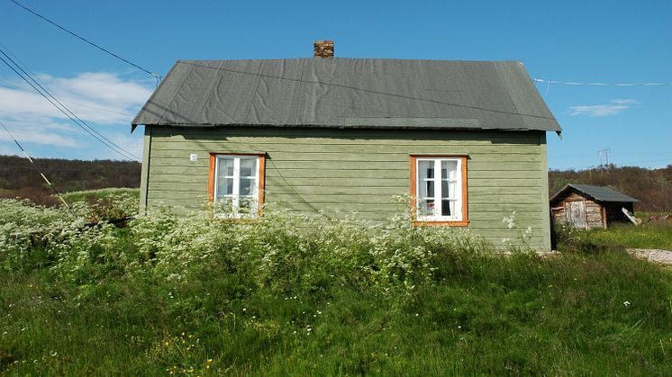 Toroms bolighus i Àlddanjàrga i Unjárgga gielda (Nesseby kommune). Foto Randi Sjølie. 