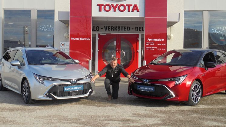 Nye Toyota Corolla Hybrid er klar for Namsos