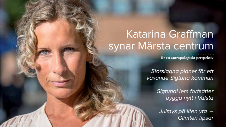 Glimten - Katarina Graffman synar Märsta centrum ur ett antropologiskt perspektiv