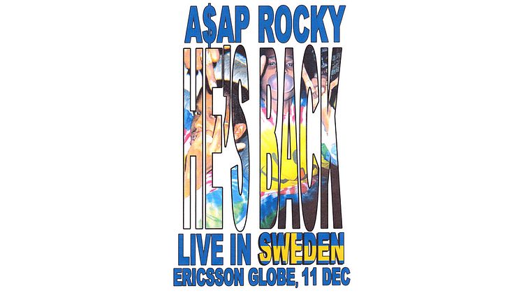 A$AP ROCKY TILL SVERIGE