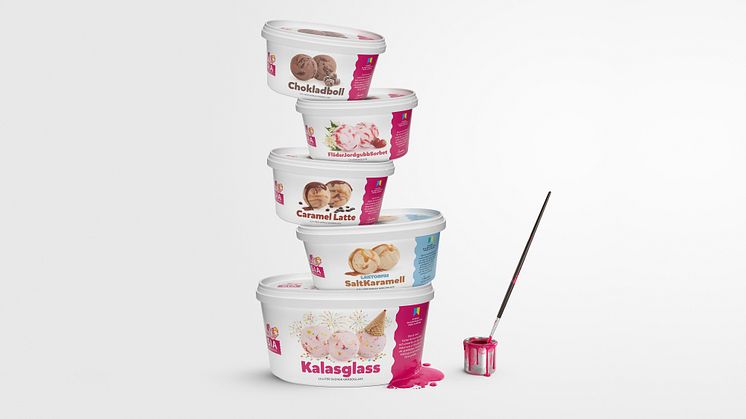 Årets nyheter i butik från SIA Glass: Kalasets egen glass och fulländad svensk sommarsmak