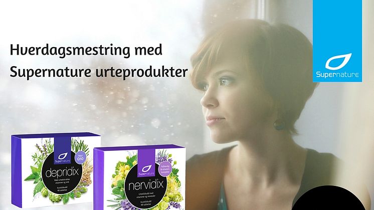 Hverdagsmestring med Supernatures urteprodukter