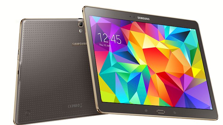 Samsung Galaxy Tab S – tabletin uudet värit