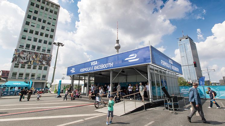 FIA Formula E Berlin ePrix Visa Racebooth