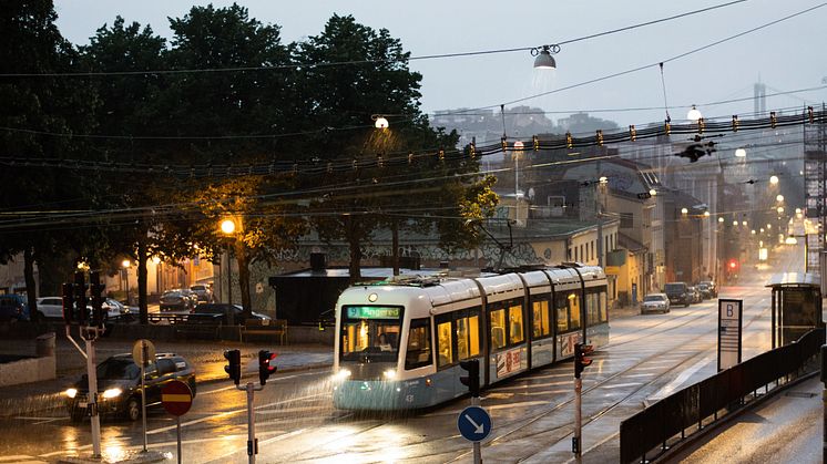 Göteborgs Stad dimrar ner gatubelysningen