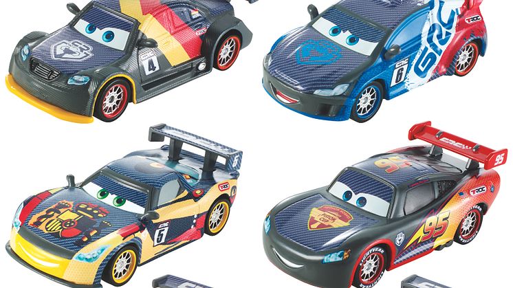 Disney Cars Carbon Racers Die-Cast Sortiment 
