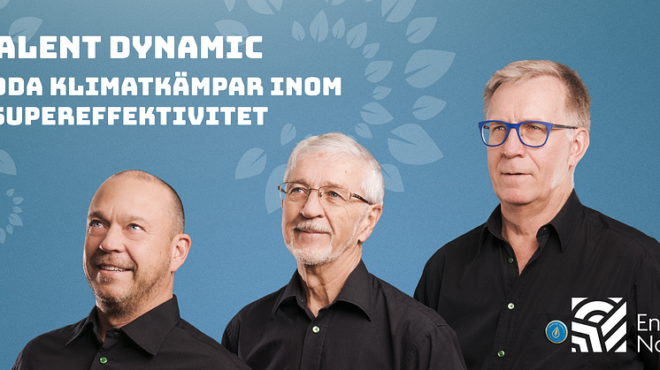 Från höger: Peder Björkman, Eric Björkman och Staffan Ruuth på Alent Dynamic