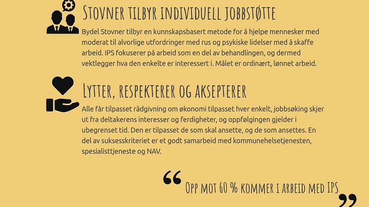 ​Støtte til et normalt arbeidsliv 