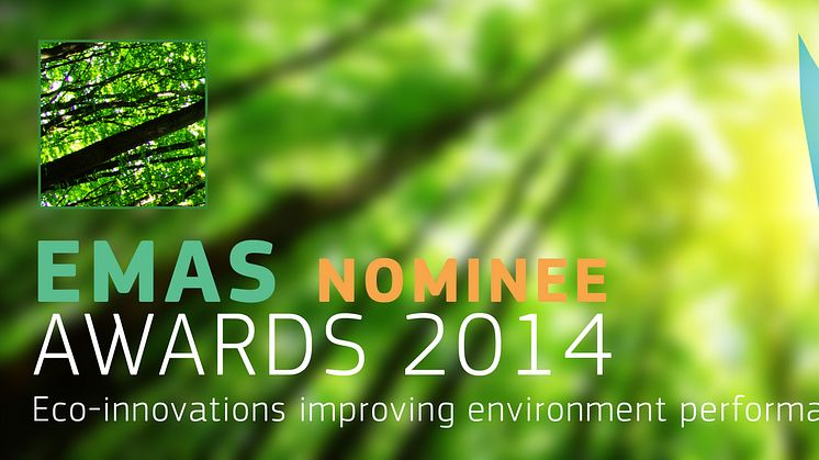 Hr Björkmans Entrémattor nominerade till EMAS Award 2014 i kategorin "small companies"