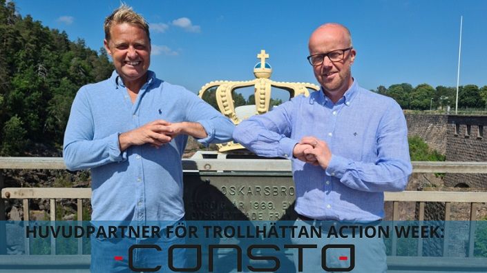 Consto ny huvudpartner till Trollhättan Action Week