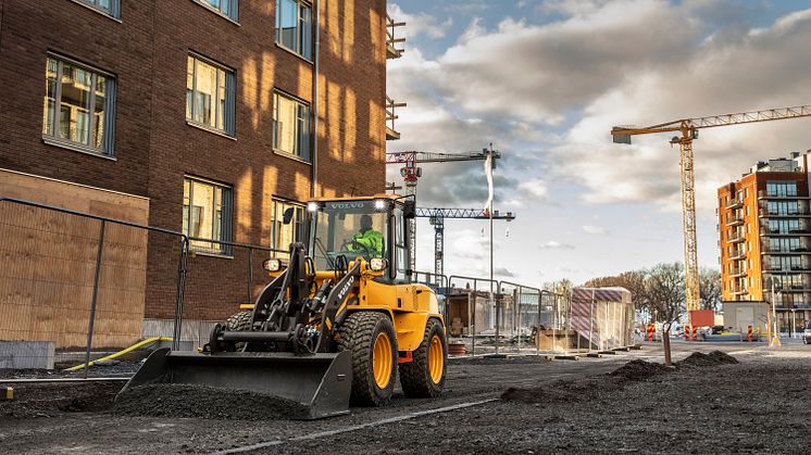 Ny planeringsskopa optimerad för Volvos kompakta hjullastare