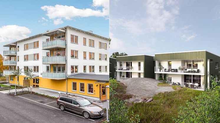  Två Riksbyggen-projekt i topp på nöjd kundindex, NKI, för bostadsrätter i nyproduktion