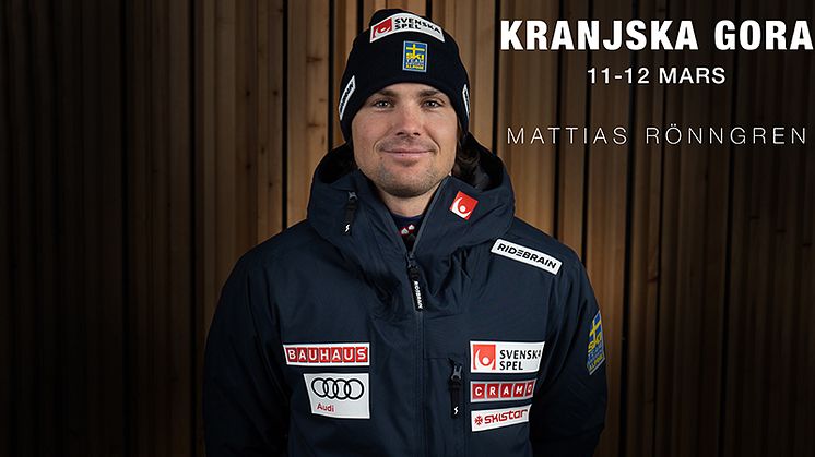 Sista storslalomen i Kranjska Gora med Mattias Rönngren på start