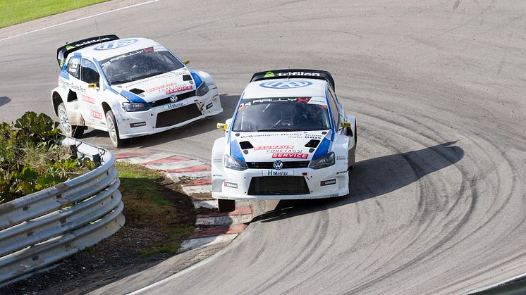 Volkswagen vann dubbelt i rallycross-SM 