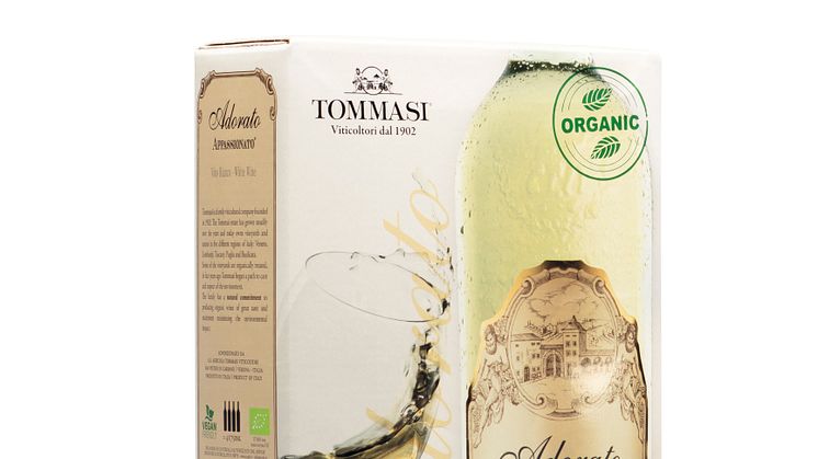 Tommasi tar ett nytt ekologiskt steg med Adorato Bag in Box 
