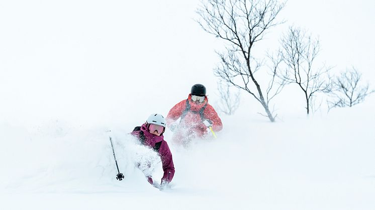 Denne vinteren kommer Bergans' Stranda-produkter i nye farger – fremdeles like rene.