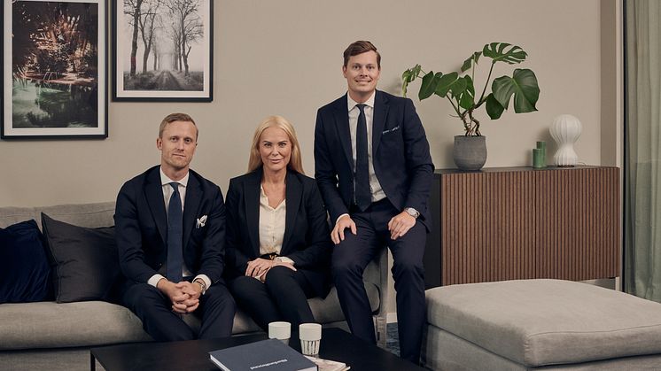 Linus Wallinder, Tina Engström och Andreas Wahlgren.