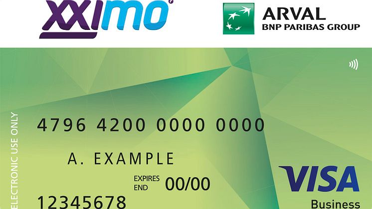 XXImo, Arval, Visa card