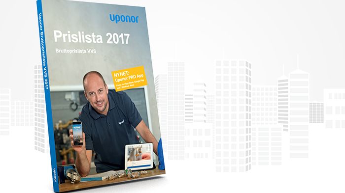 Uponor VVS Prislista 2017