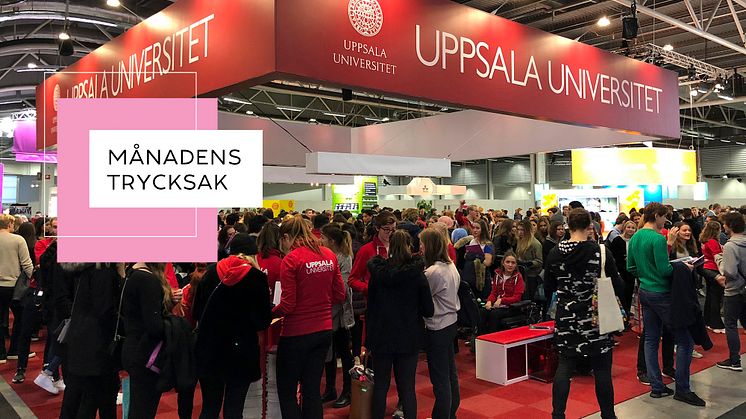 Uppsala Universitet vinner månadens trycksak för december 2018