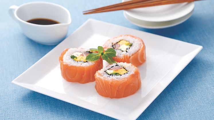 Norwegischen Lachs im Sushi gibt es erst seit 30 Jahren, als die Norweger ihren Lachs als Gastgeschenke ihren japanischen Geschäftspartnern mitbrachten.