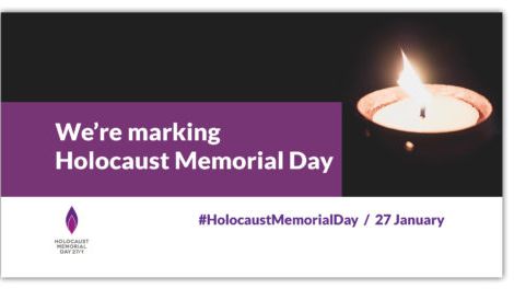 Watch moving commemoration on Holocaust Memorial Day
