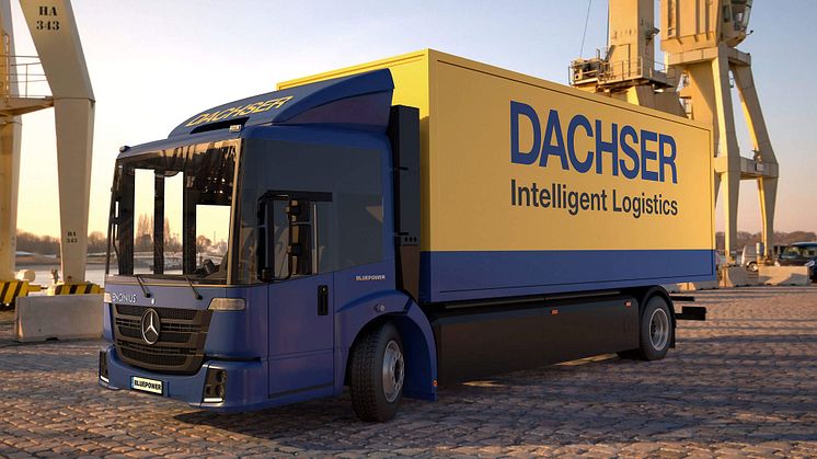 Dachsers första vätgaslastbilar rullar snart på vägarna. Bildkälla: FAUN Gruppe