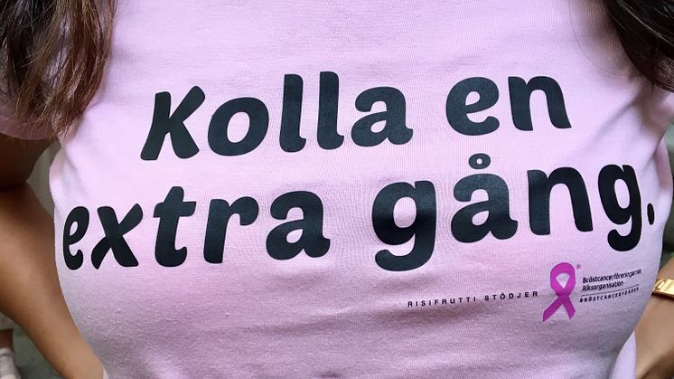 Kolla en extra gång – klurig kampanj till förmån för Bröstcancerfonden