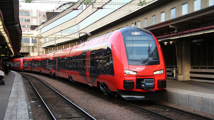MTR Express levererar högsta punktligheten mellan Göteborg och Stockholm.