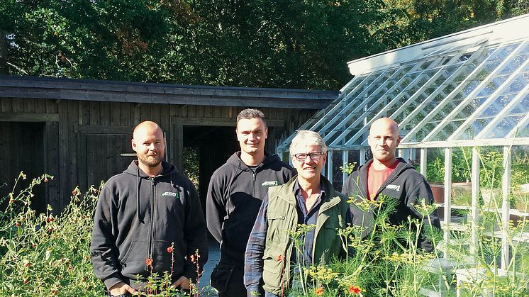 Nystartat trädgårdsföretag i samarbete med trädgårdsmästare Lars Krantz 