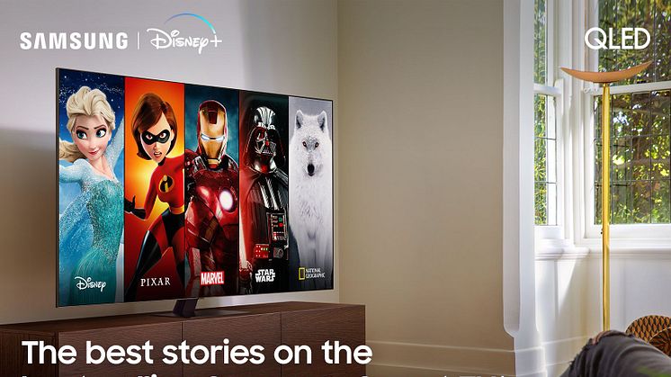 Disney+ kommer till Samsungs Smart TVs i Norden