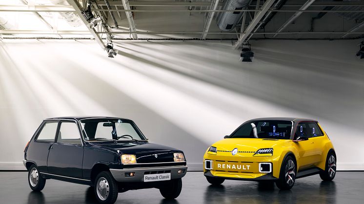 ​Renault 5 bliver helt elektrisk