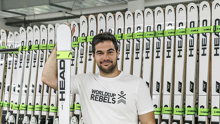 Vincent Kriechmayr ist jetzt ein HEAD World Cup Rebel